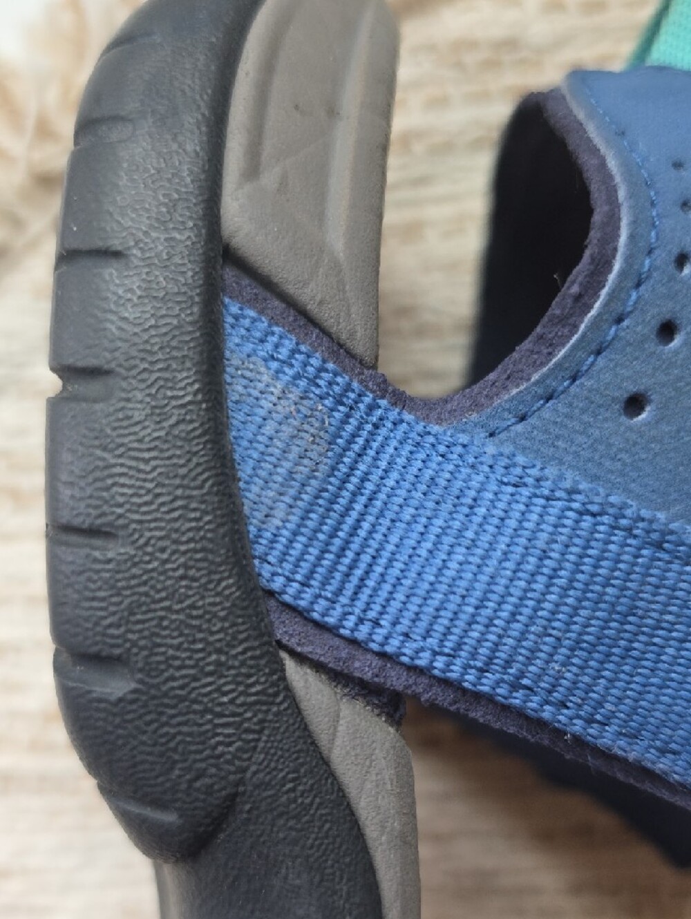 Teva Women Size 9 Verra Antiguous Dark Blue Strap Sport Sandals - Picture 7 of 7